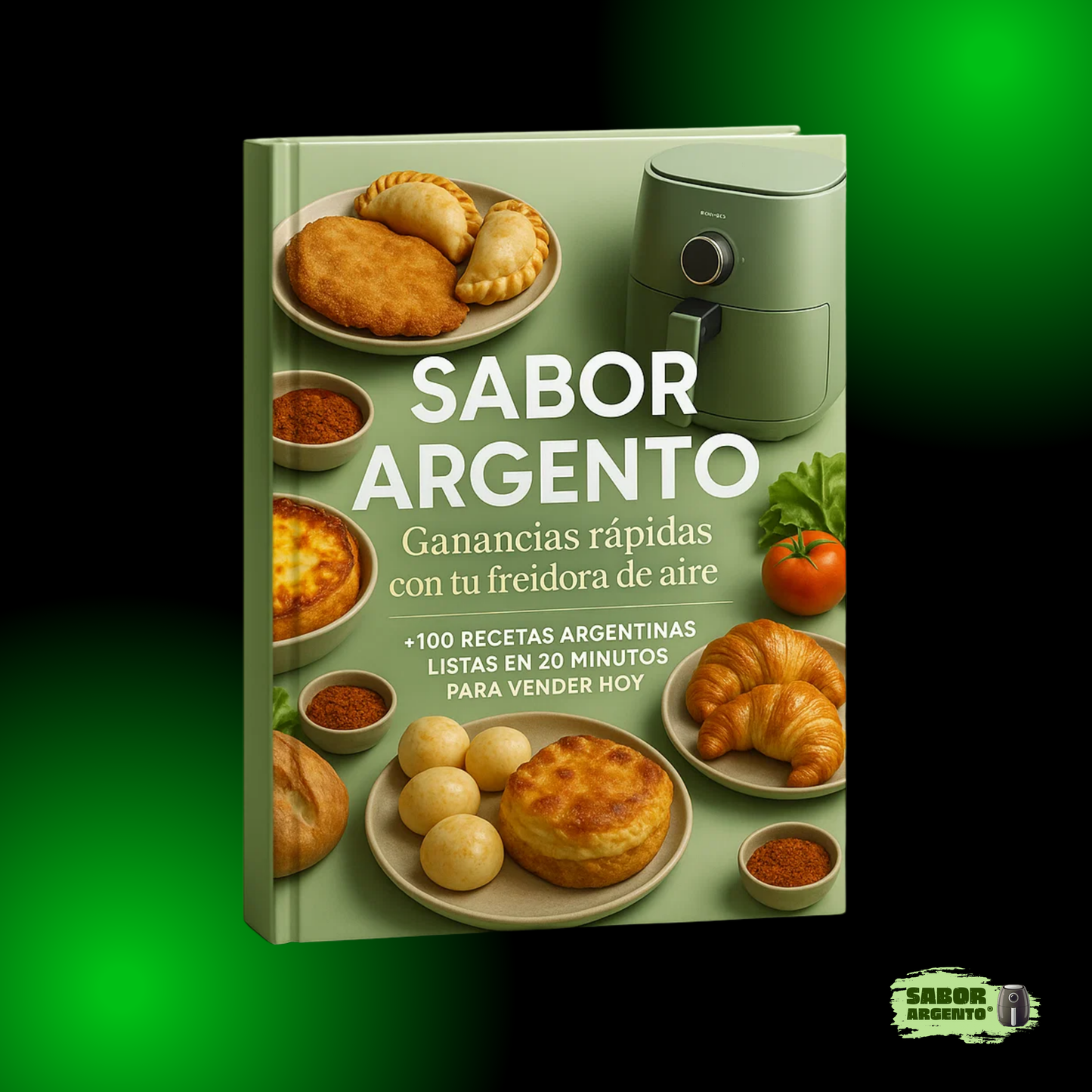 +100 RECETAS EN FREIDORA DE AIRE + 5 BONUS DE REGALO