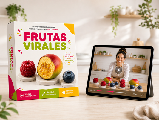 FRUTAS VIRALES + GLASEADO ESPEJO